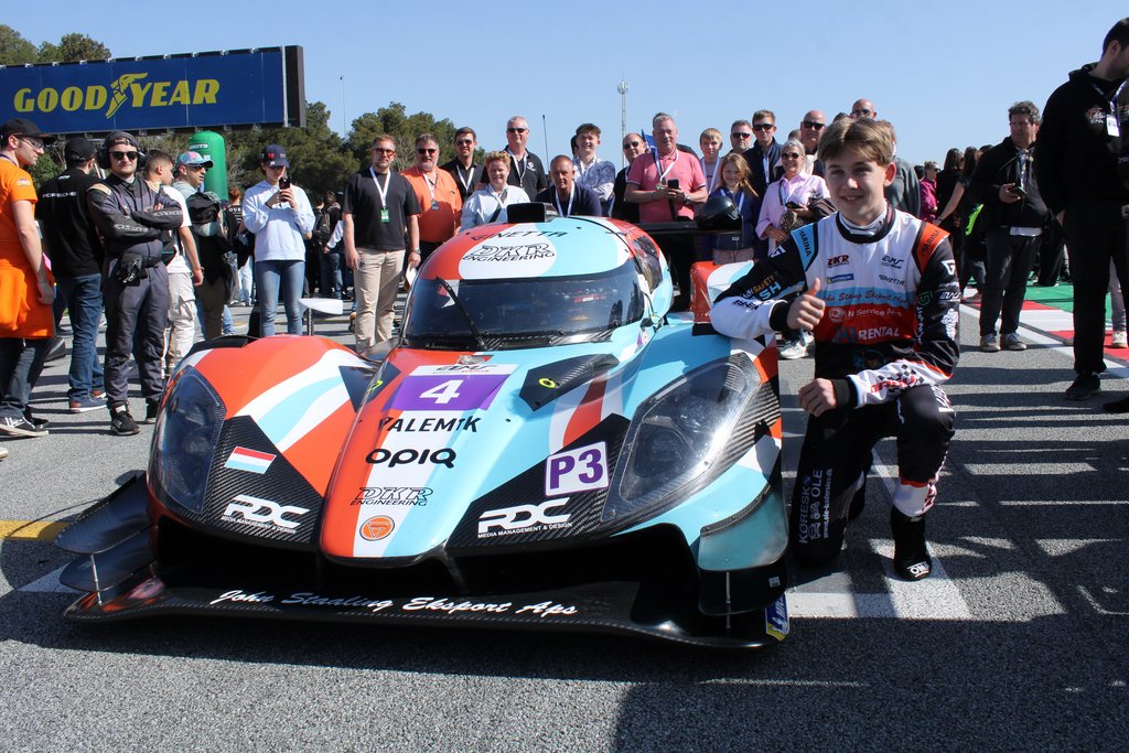 Første ELMS-podie til Mikkel Gaarde Pedersen 
(Foto: JJ Media)